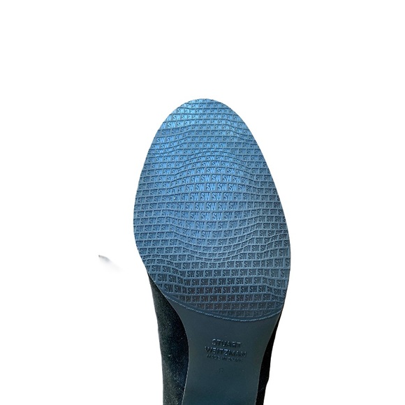 STUART WEITZMAN Hinterland Black Suede OTK Boot - Picture 6 of 6